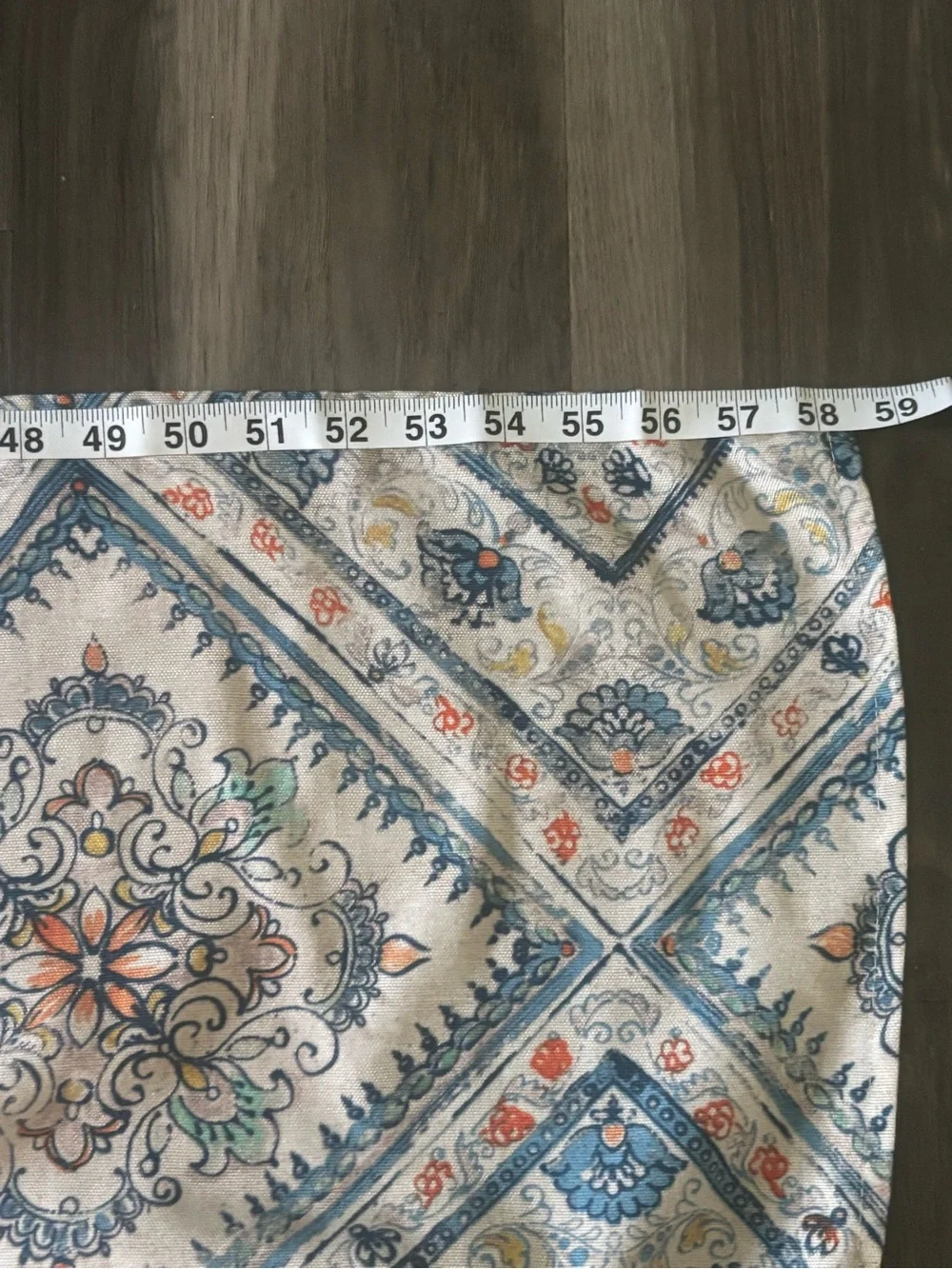 Classic Blue and Cream Mediterranean Tile Tablecloth - Home Dining